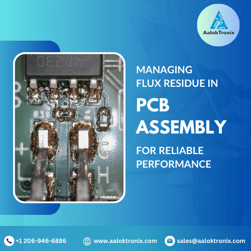 Flux Residue in PCB Assembly